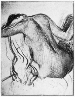 Femme à sa toilette