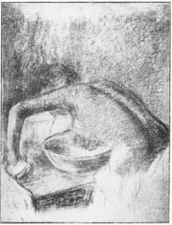 Femme à sa toilette