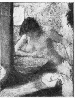 Femme à sa toilette