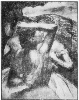 Trois danseuses, vues en buste