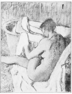 La toilette après le bain