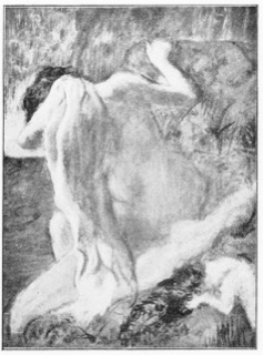 Femme à sa toilette