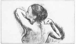 Torse de femme.