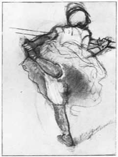 Danseuse à la barre