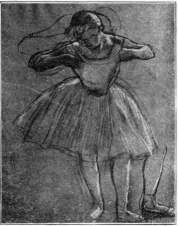 Danseuse debout