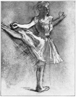 Danseuse debout