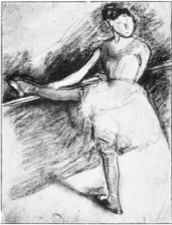 Danseuse à la barre
