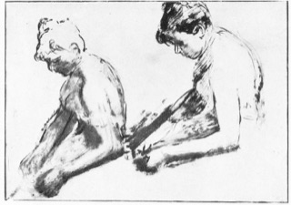 Deux bustes de femme