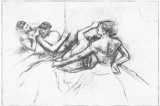 Quatre danseuses