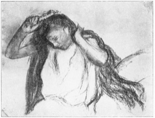 La coiffure après le bain