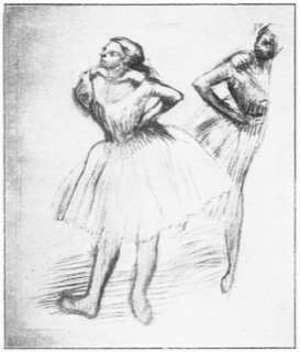 Deux danseuses debout.