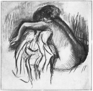 Femme à sa toilette