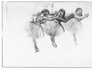 Trois danseuses évoluant