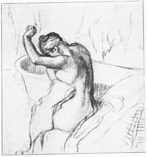 La toilette après le bain.
