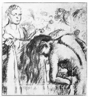 La toilette après le bain