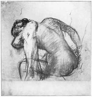 Femme à sa toilette