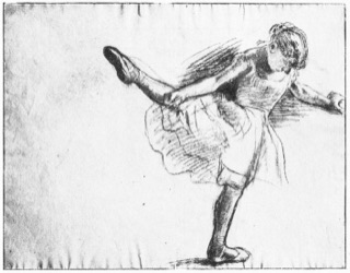 Danseuse debout