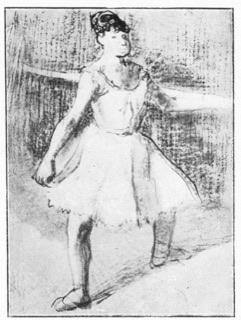 Danseuse à la barre.