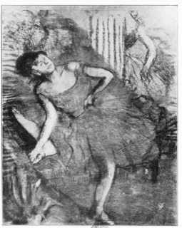 Danseuse en jaune
