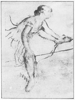 Danseuse assise