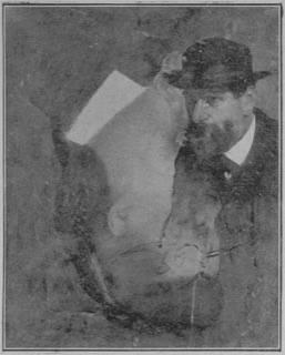 Tête d'homme et étude pour un portrait de femme