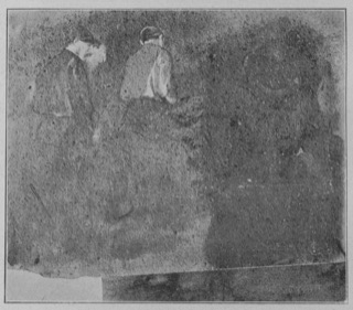 Deux jockeys. — Femme à la lorgnette
