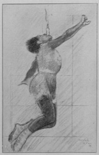 Étude pour « Miss Lala au cirque Fernando. »