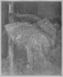 Danseuse, vue de dos.