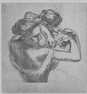 Deux danseuses vues en buste