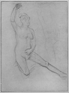 Étude de femme nue