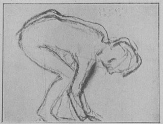 Étude de baigneuse