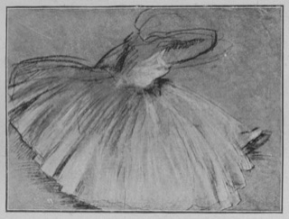 Danseuse (étude de costume)