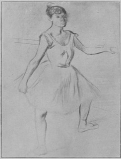 Danseuse vue de face