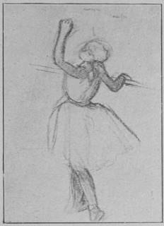 Danseuse à la barre