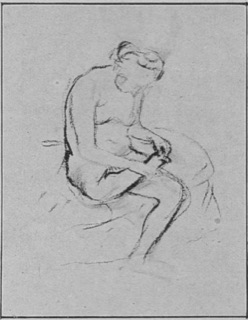 Femme s'essuyant