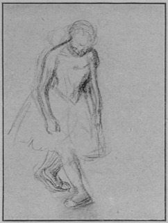 Danseuse vue de face.