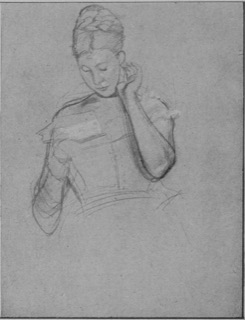 Jeune femme lisant une lettre