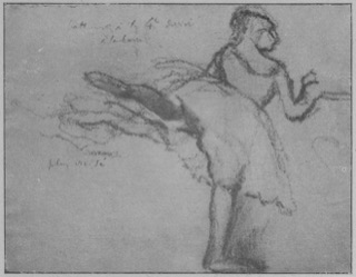Danseuse à la barre