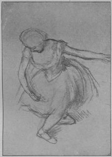Danseuse saluant
