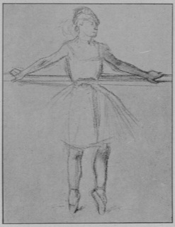 Danseuse à la barre