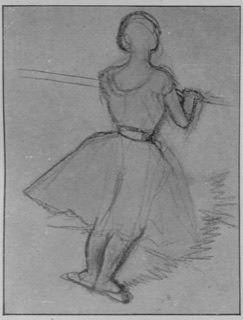 Danseuse à la barre