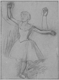 Danseuse vue de face.