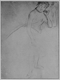 Danseuse évoluant