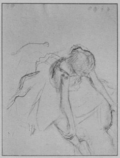 Danseuse assise