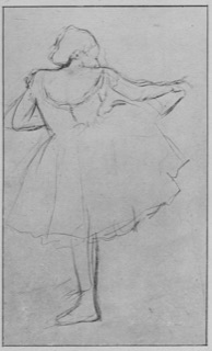 Danseuse à la barre