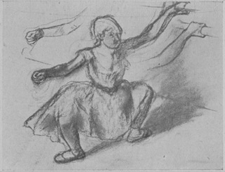 Danseuse à la barre