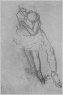 Danseuse vue de face.