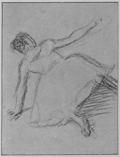 Danseuse vue de dos