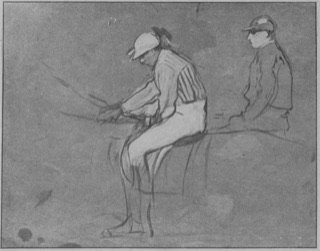 Deux jockeys