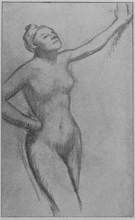 Femme debout
